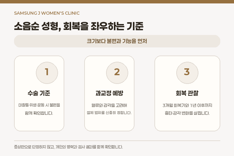 소음순 성형, 부작용 없이 회복하려면 어떻게 해야 할까요? 관련 해부 구조 그림