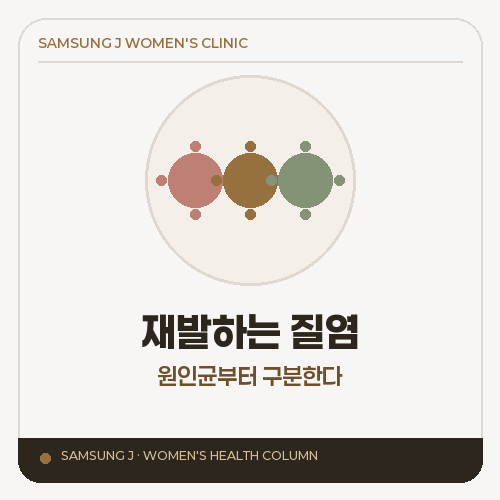 질염이 자꾸 재발한다면, 원인균부터 구분해야 할까요?